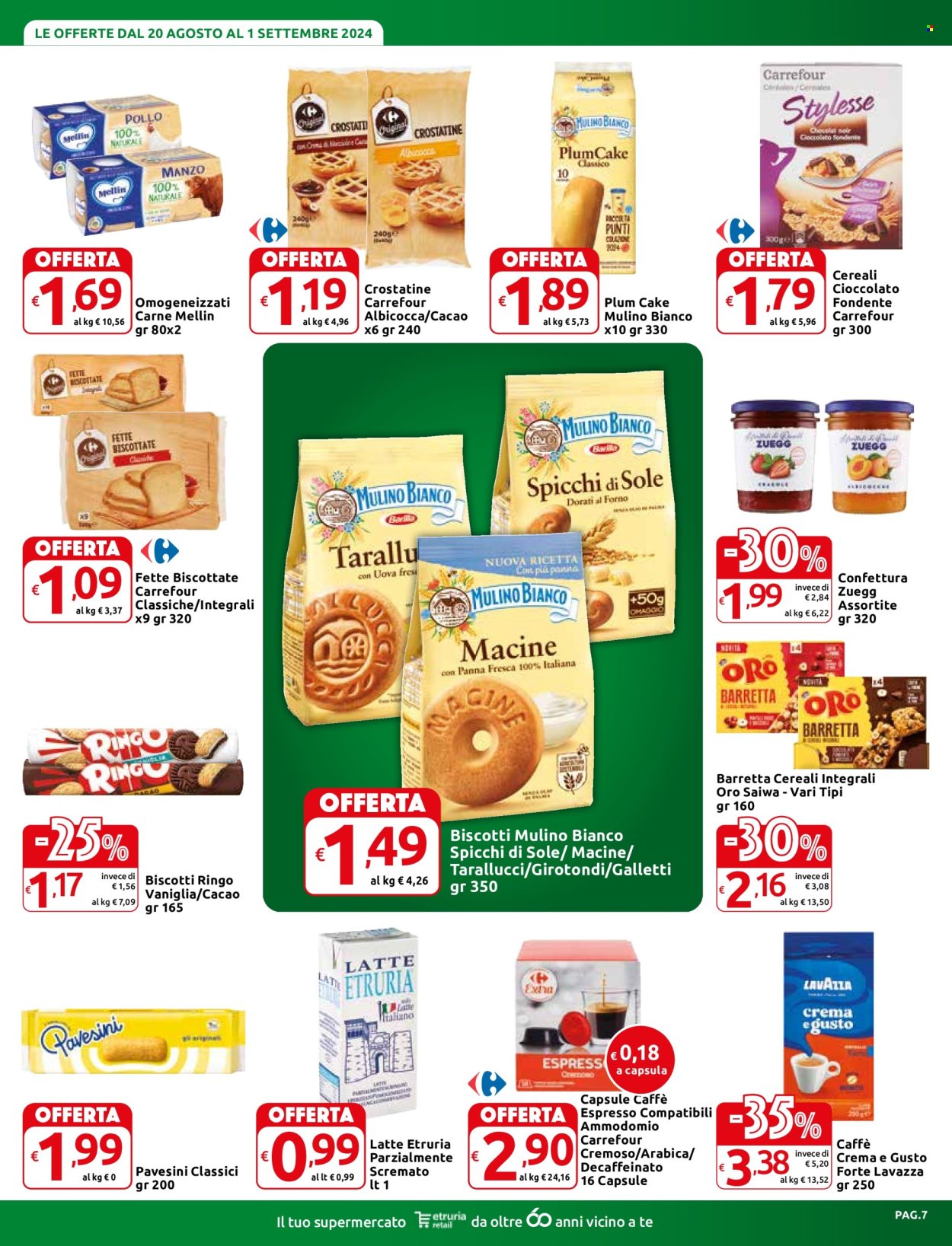 Volantino Carrefour - 20/8/2024 - 1/9/2024. Pagina 7