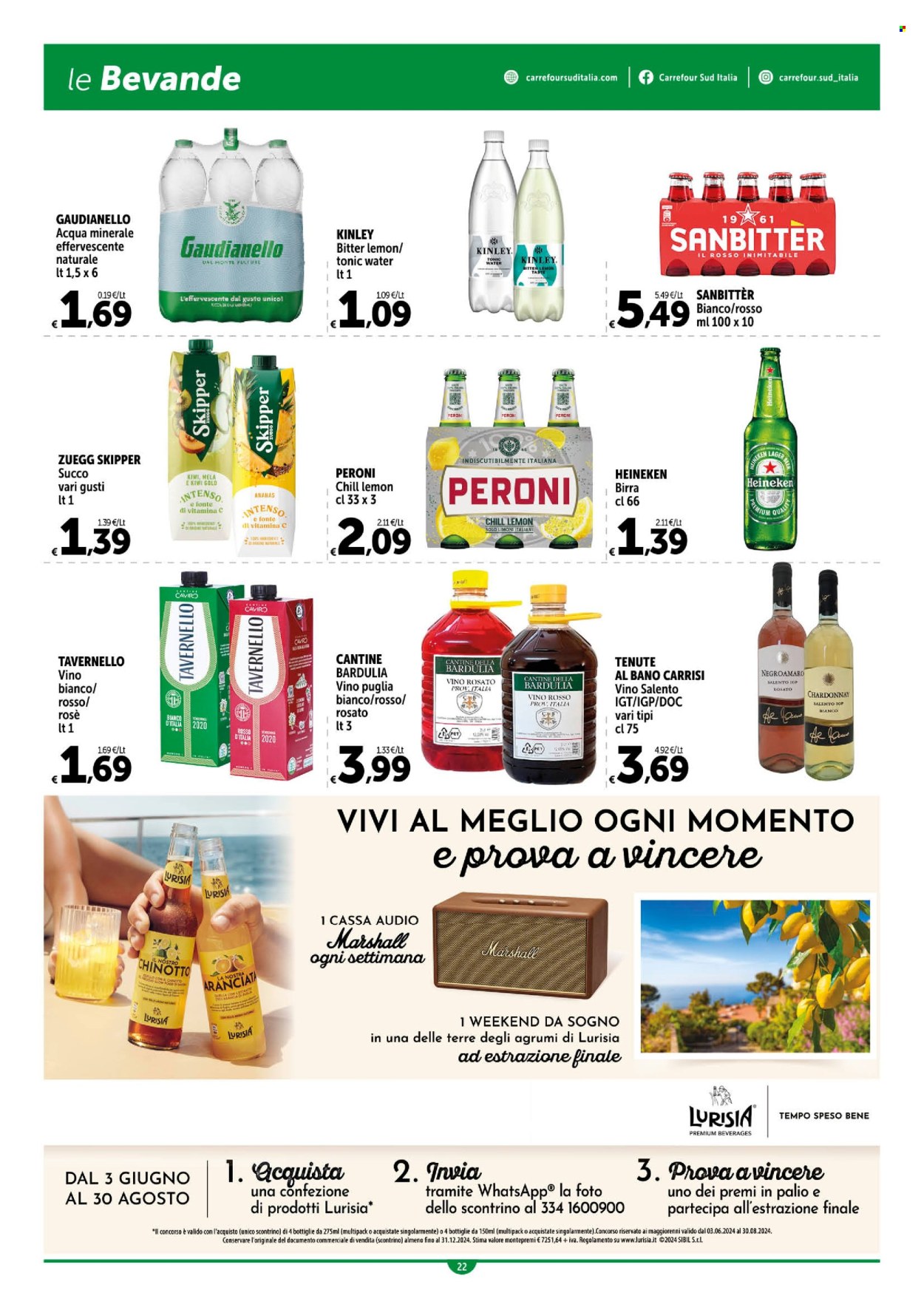 Volantino Carrefour - 22/8/2024 - 31/8/2024. Pagina 22