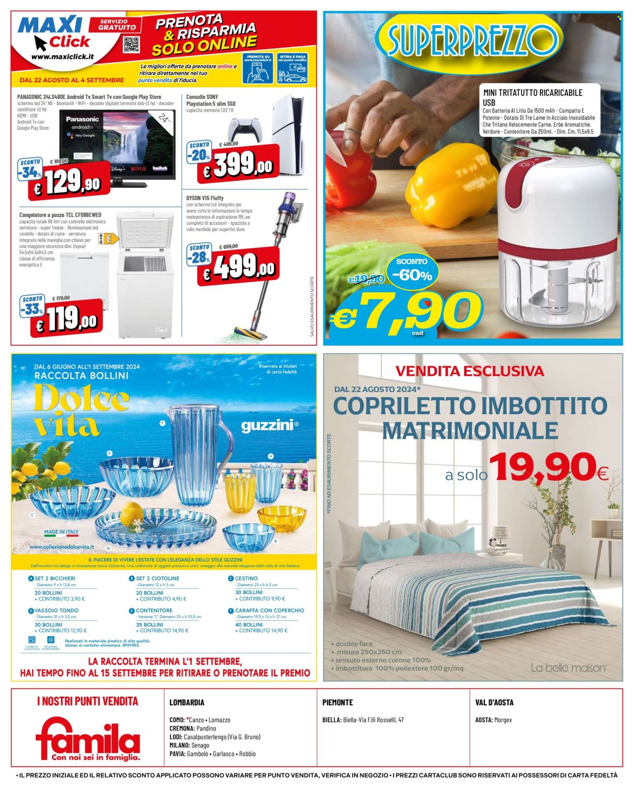 Volantino Famila - 22/8/2024 - 4/9/2024. Pagina 24