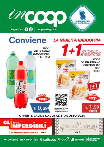 Volantino Coop - 21/8/2024 - 31/8/2024.
