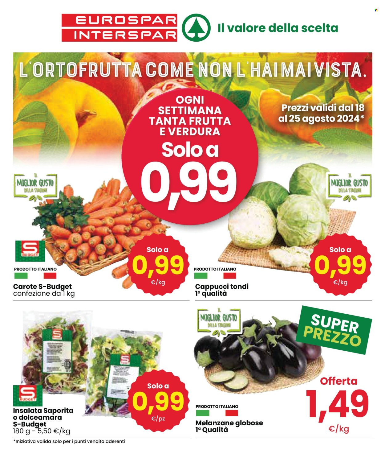Volantino Eurospar - 18/8/2024 - 25/8/2024. Pagina 4