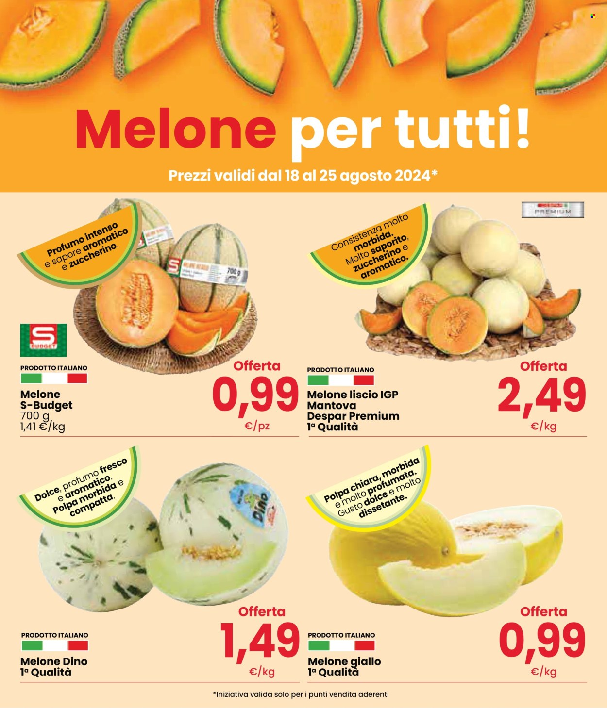 Volantino Eurospar - 18/8/2024 - 25/8/2024. Pagina 5