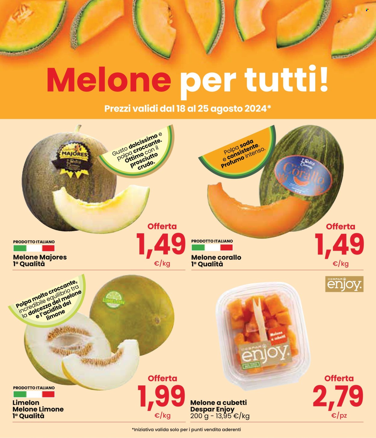Volantino Eurospar - 18/8/2024 - 25/8/2024. Pagina 6