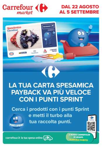 Volantino Carrefour - 22/8/2024 - 5/9/2024.
