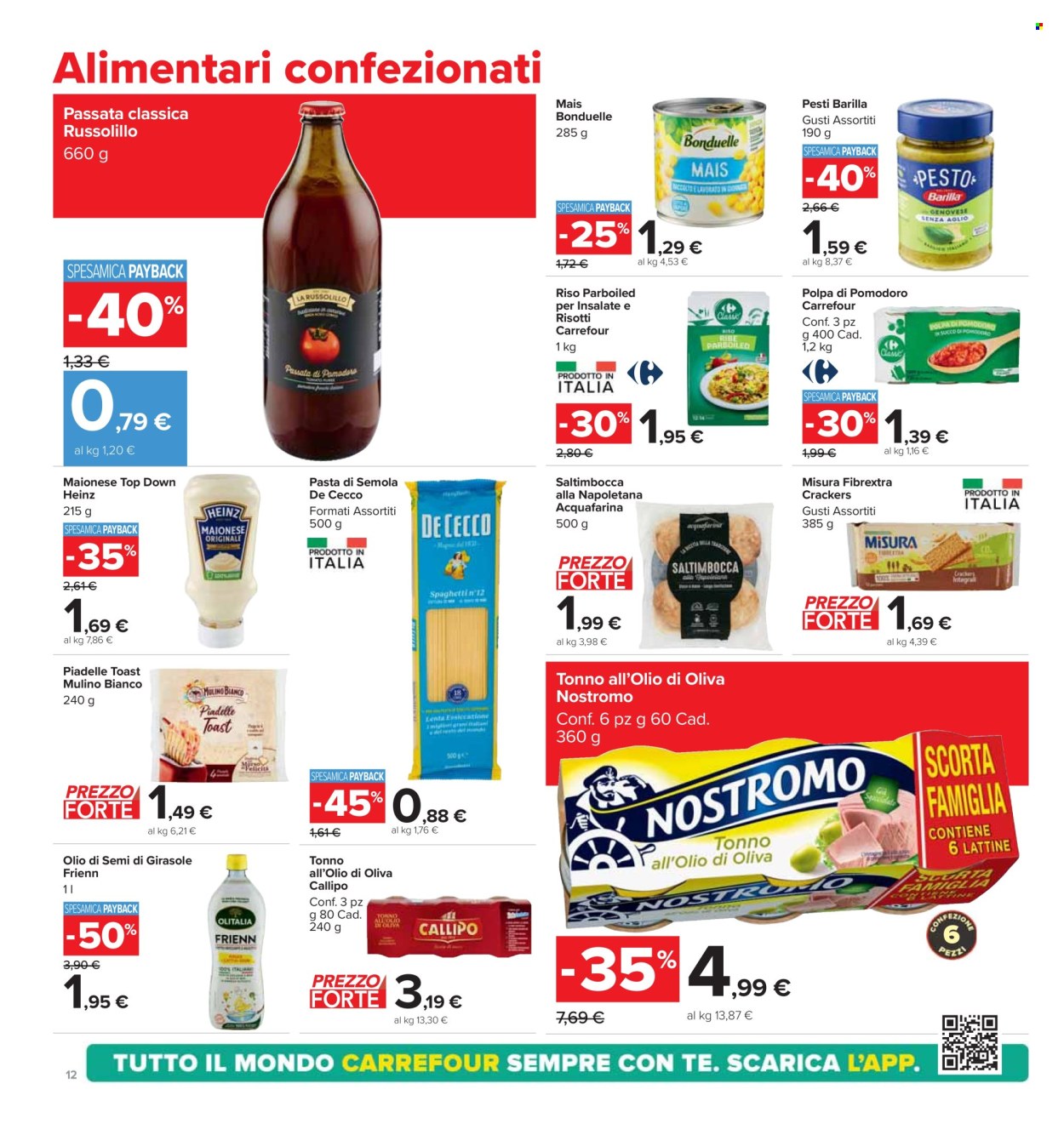 Volantino Carrefour - 22/8/2024 - 5/9/2024. Pagina 12
