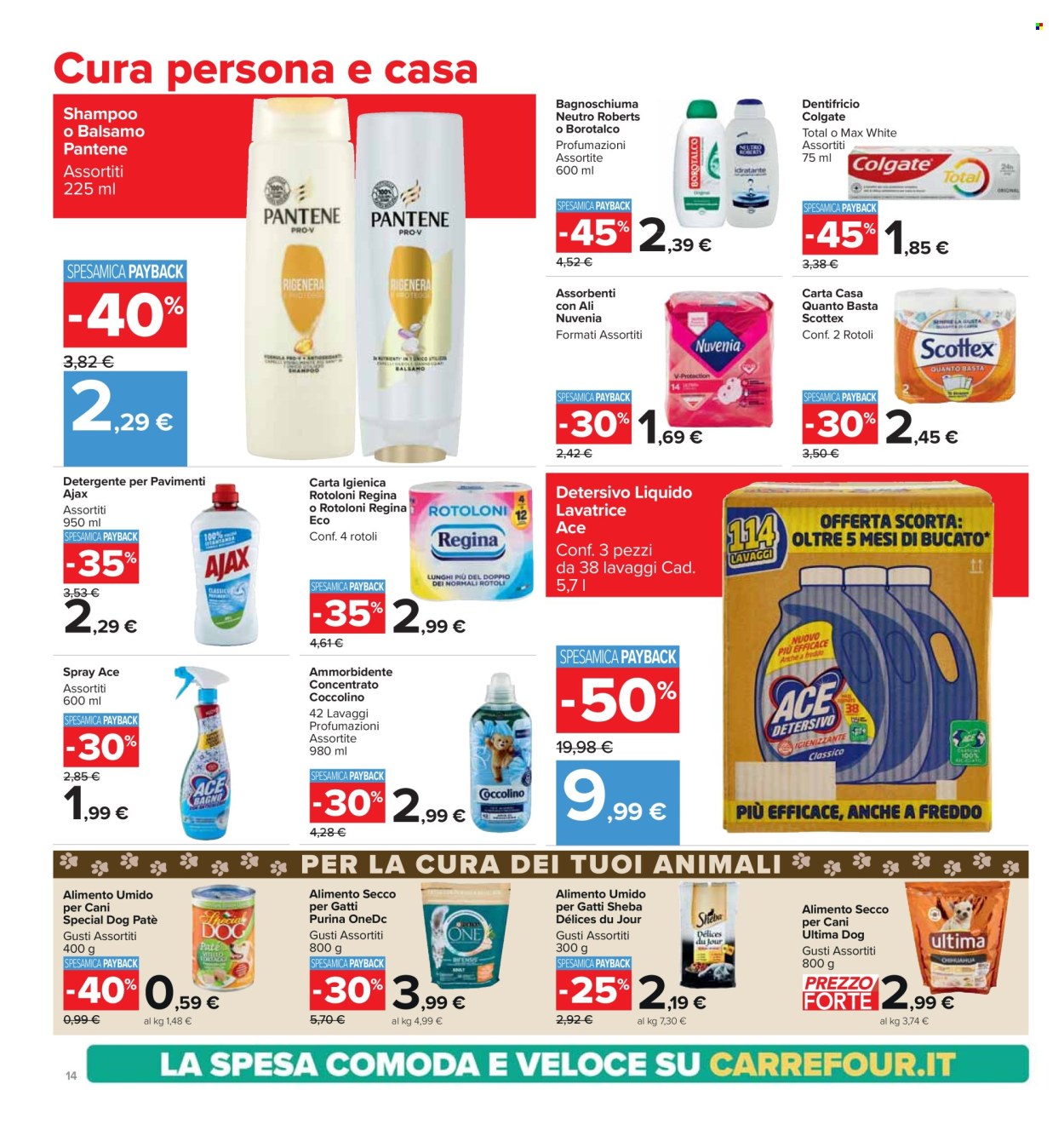 Volantino Carrefour - 22/8/2024 - 5/9/2024. Pagina 14