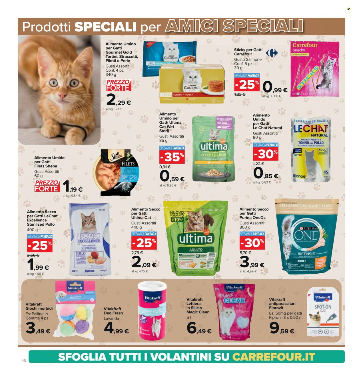 Volantino Carrefour - 22/8/2024 - 5/9/2024. Pagina 16