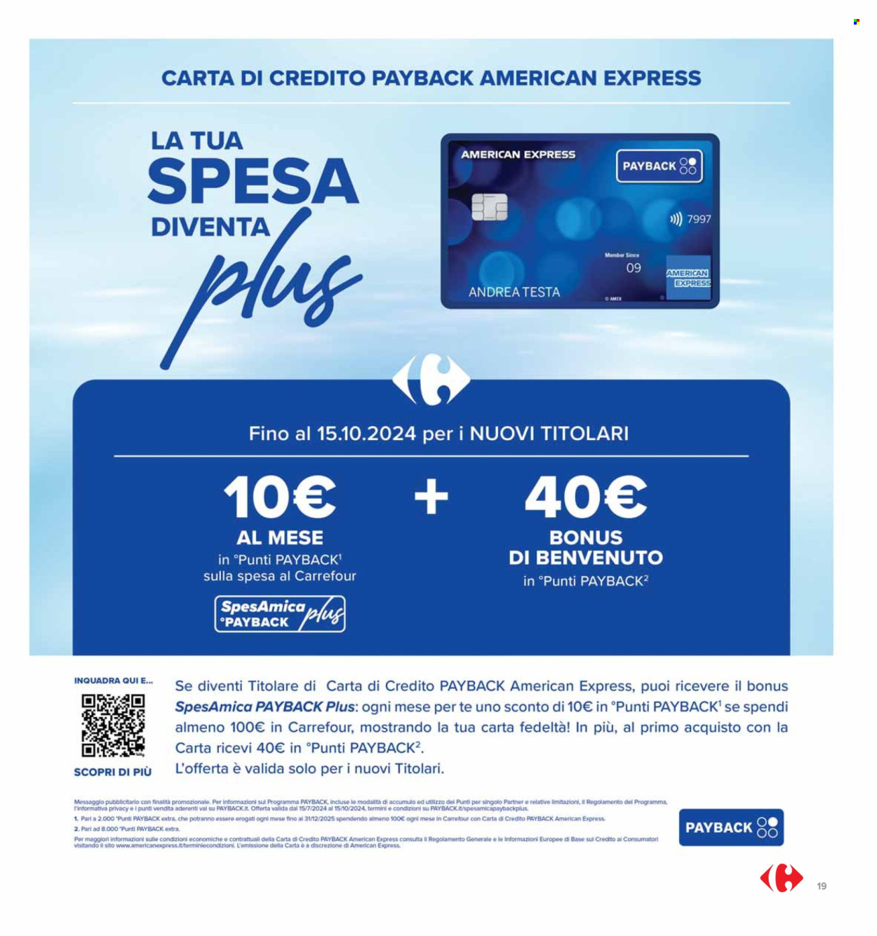 Volantino Carrefour - 22/8/2024 - 5/9/2024. Pagina 19