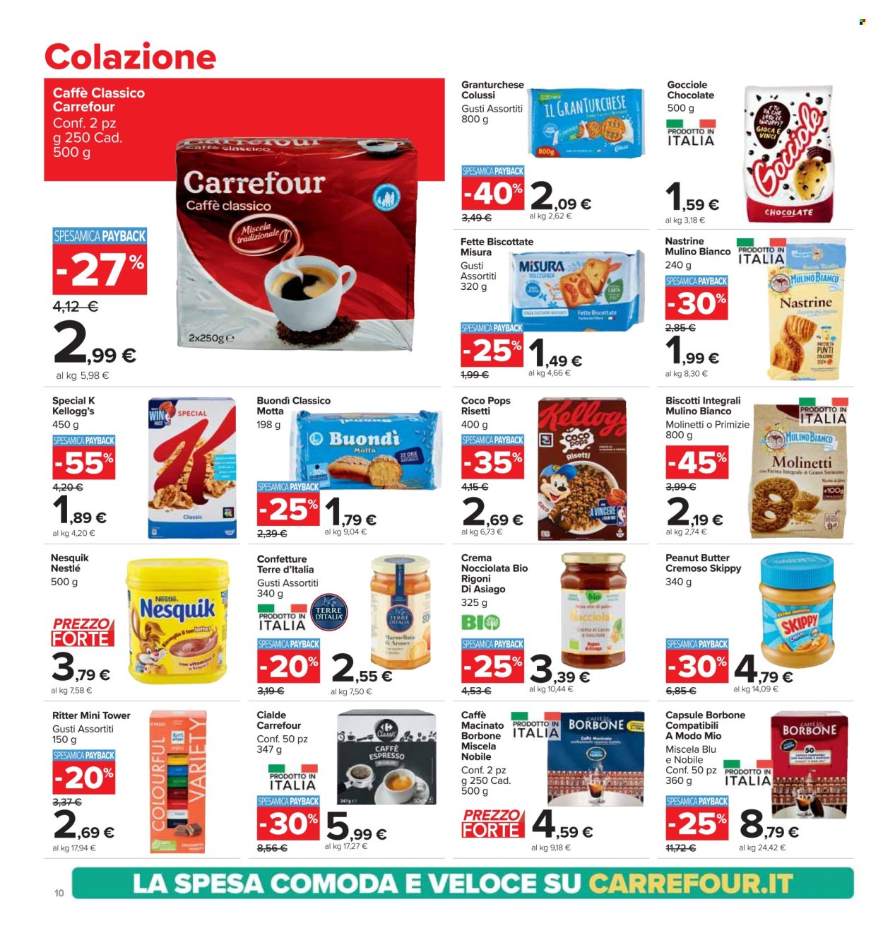 Volantino Carrefour - 22/8/2024 - 5/9/2024. Pagina 10