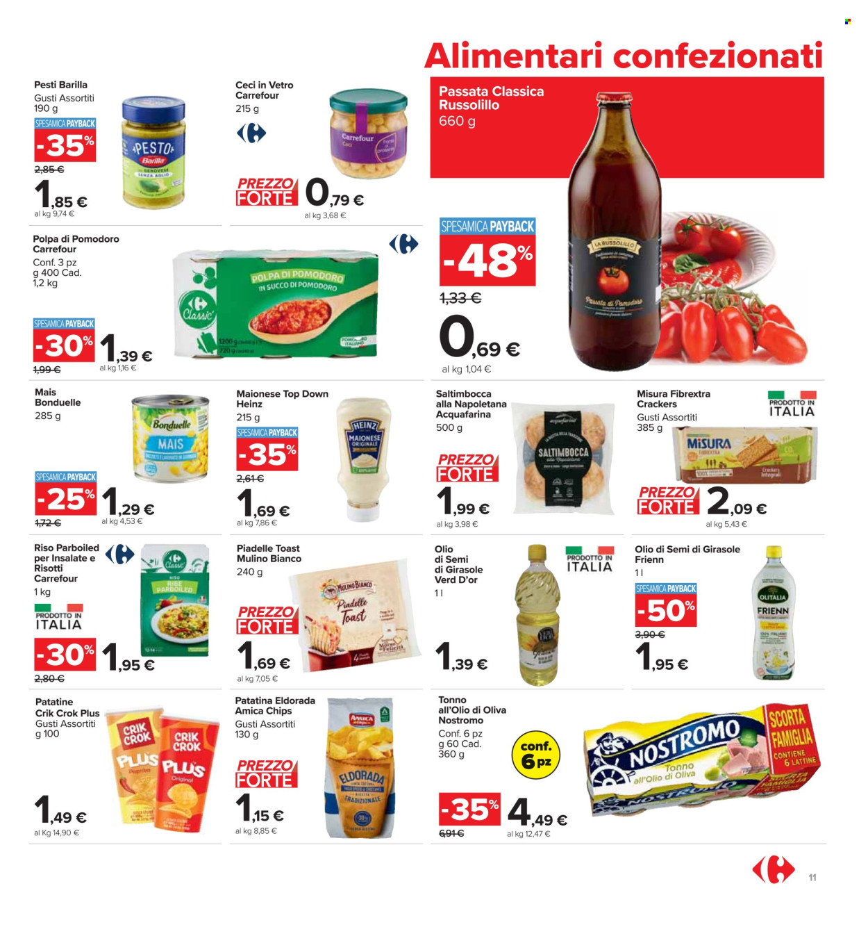 Volantino Carrefour - 22/8/2024 - 5/9/2024. Pagina 11