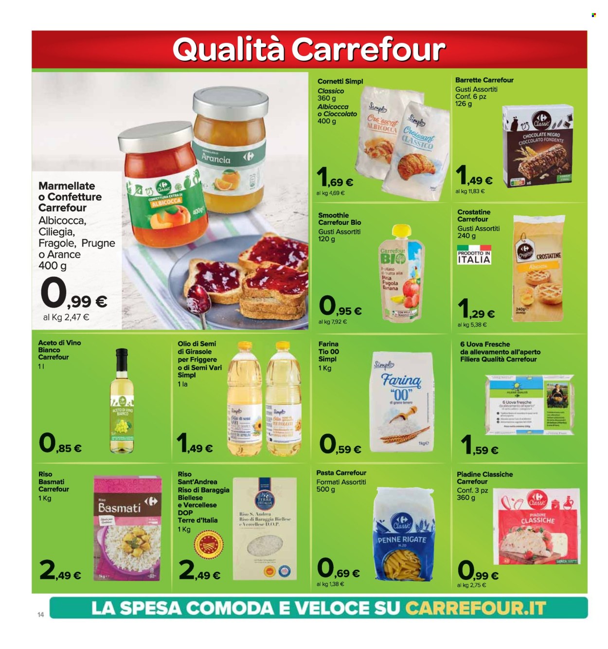 Volantino Carrefour - 22/8/2024 - 5/9/2024. Pagina 14