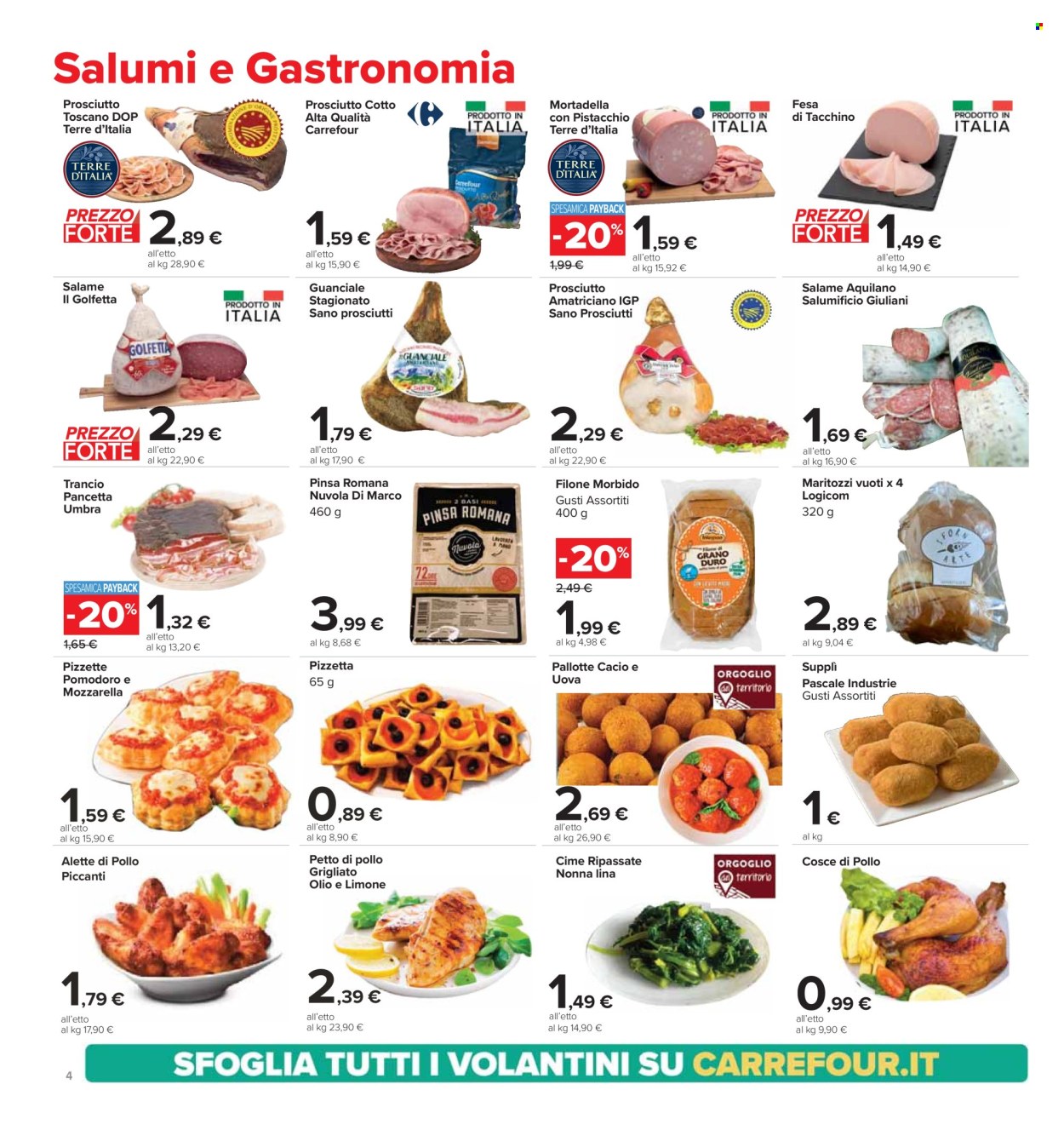 Volantino Carrefour - 22/8/2024 - 5/9/2024. Pagina 4