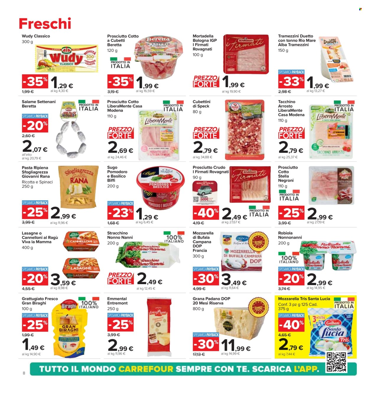 Volantino Carrefour - 22/8/2024 - 5/9/2024. Pagina 8