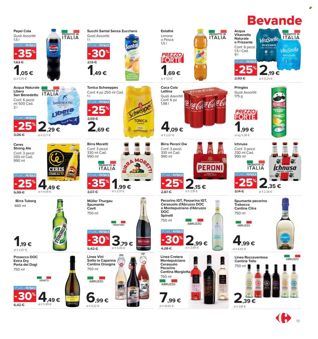 Volantino Carrefour - 22/8/2024 - 5/9/2024. Pagina 13