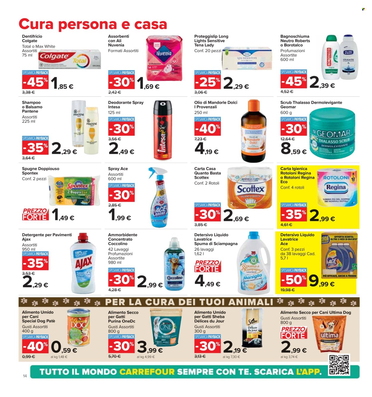 Volantino Carrefour - 22/8/2024 - 5/9/2024. Pagina 14