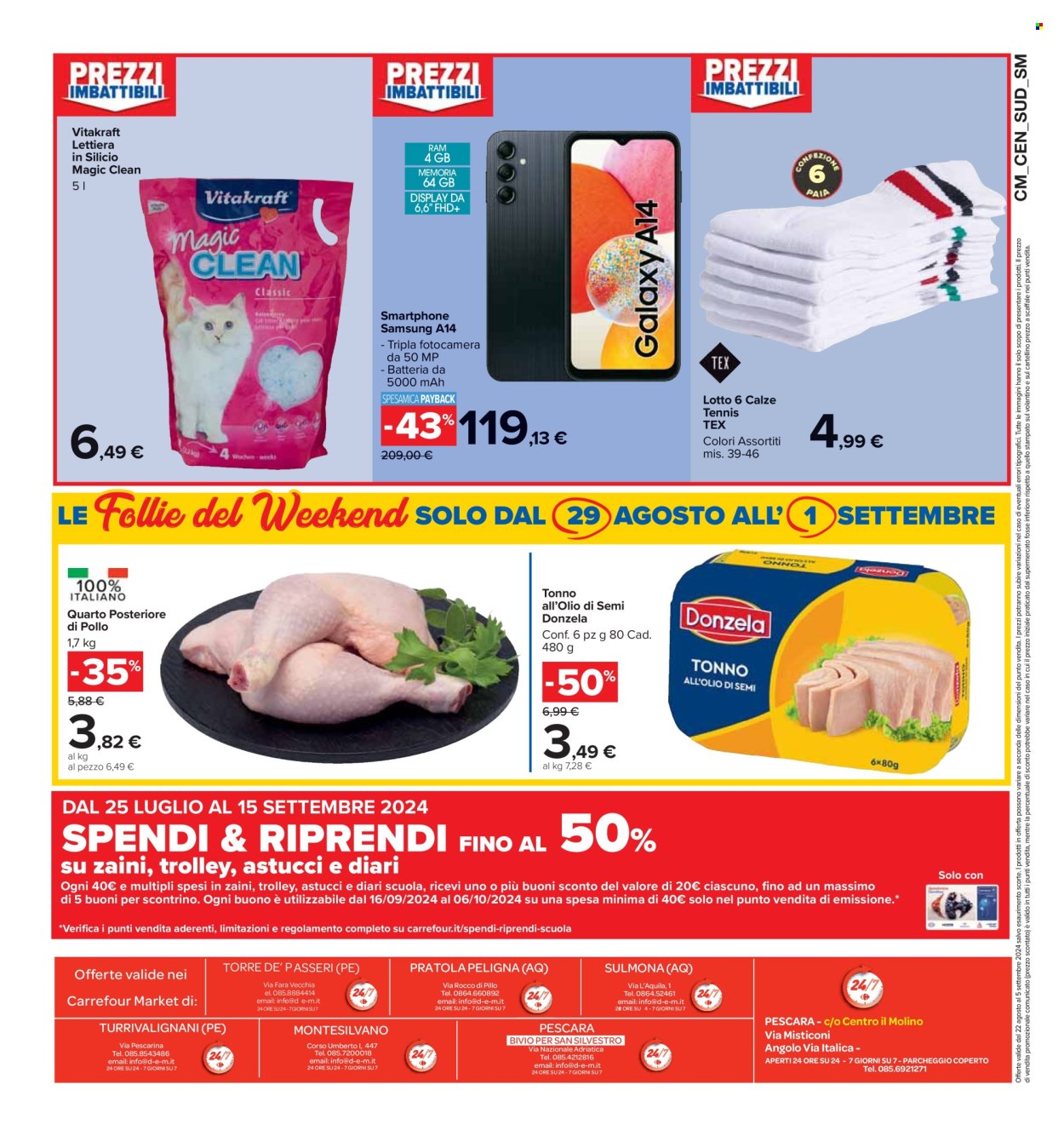 Volantino Carrefour - 22/8/2024 - 5/9/2024. Pagina 16