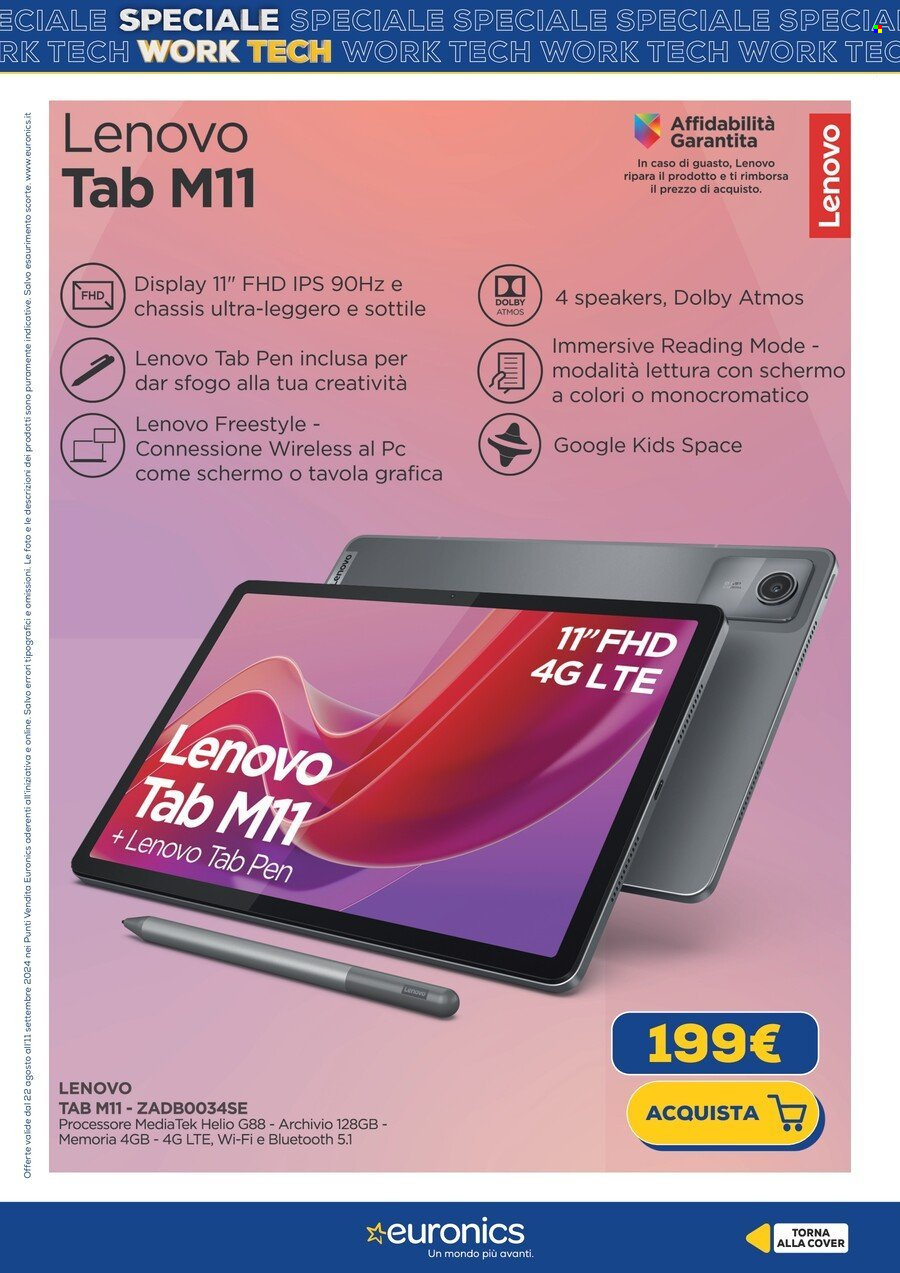 Volantino Euronics - 22/8/2024 - 31/8/2024. Pagina 13