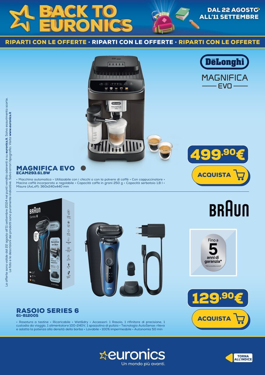 Volantino Euronics - 22/8/2024 - 11/9/2024. Pagina 33