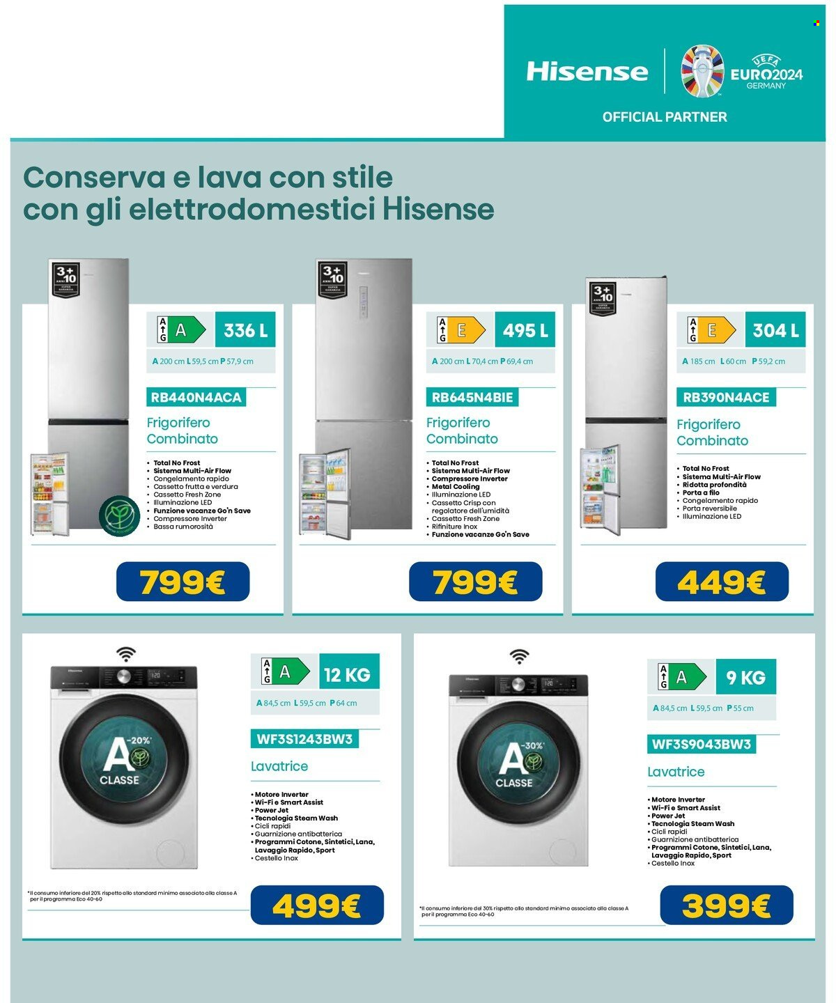 Volantino Euronics - 22/8/2024 - 11/9/2024. Pagina 22