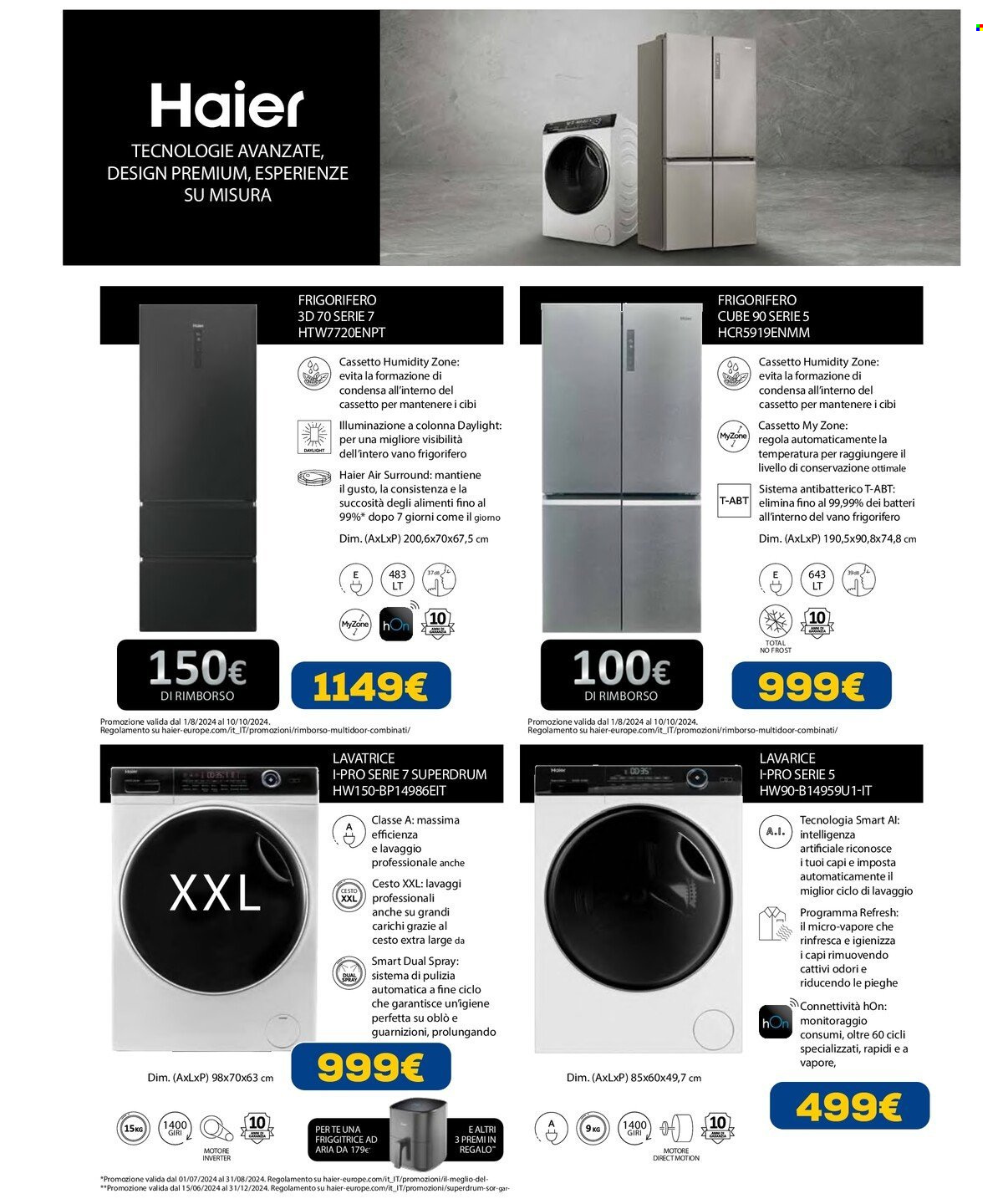 Volantino Euronics - 22/8/2024 - 11/9/2024. Pagina 25