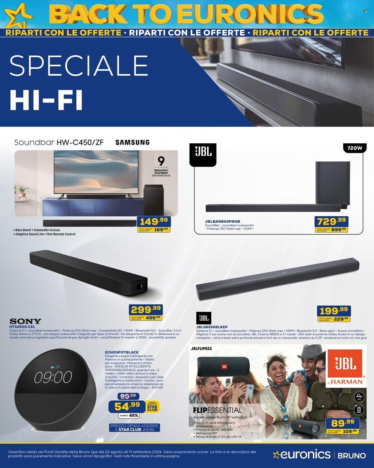 Volantino Euronics - 22/8/2024 - 11/9/2024. Pagina 26