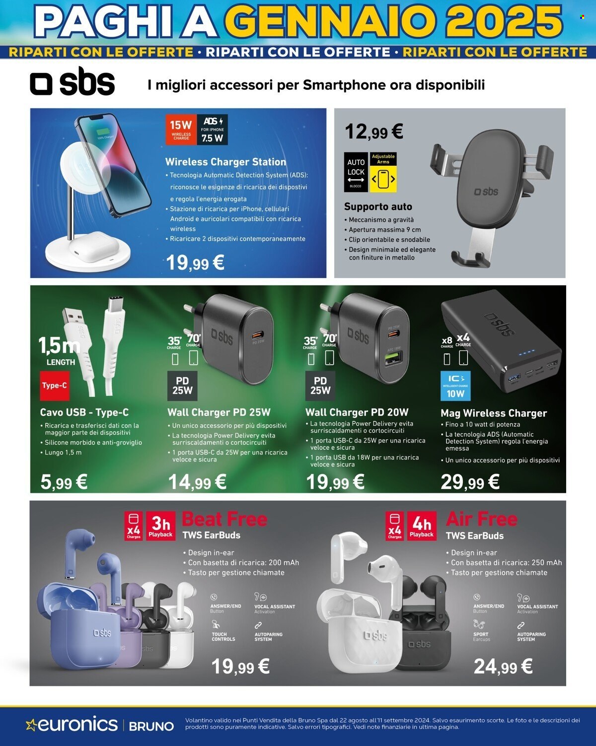 Volantino Euronics - 22/8/2024 - 11/9/2024. Pagina 32