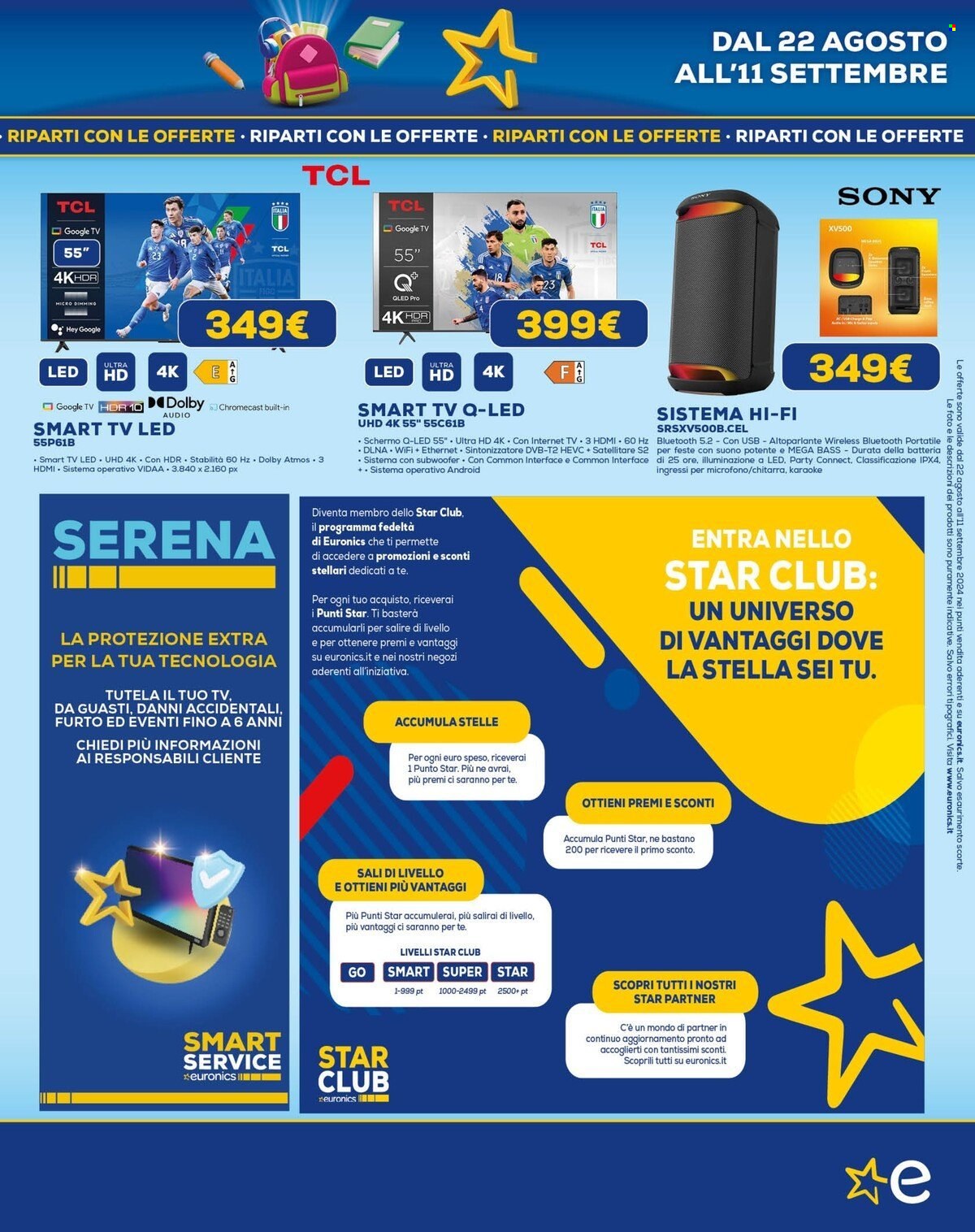 Volantino Euronics - 22/8/2024 - 12/9/2024. Pagina 3