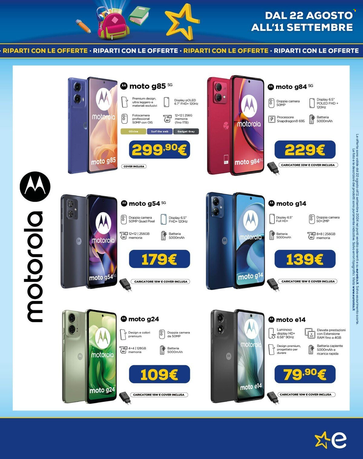 Volantino Euronics - 22/8/2024 - 12/9/2024. Pagina 5