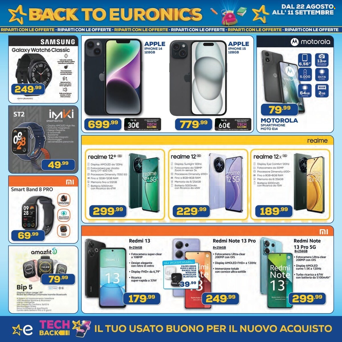 Volantino Euronics - 22/8/2024 - 11/9/2024. Pagina 8