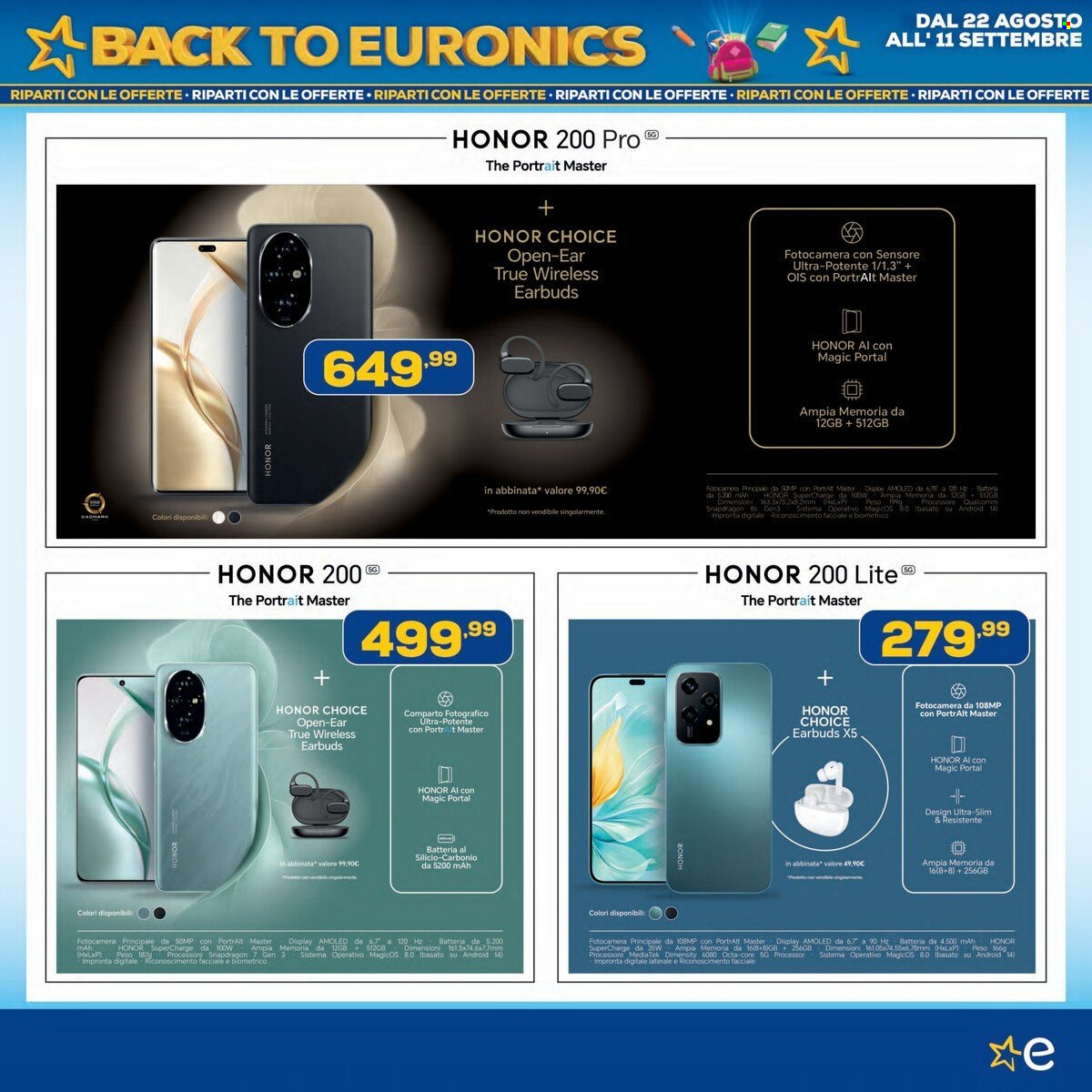 Volantino Euronics - 22/8/2024 - 11/9/2024. Pagina 12