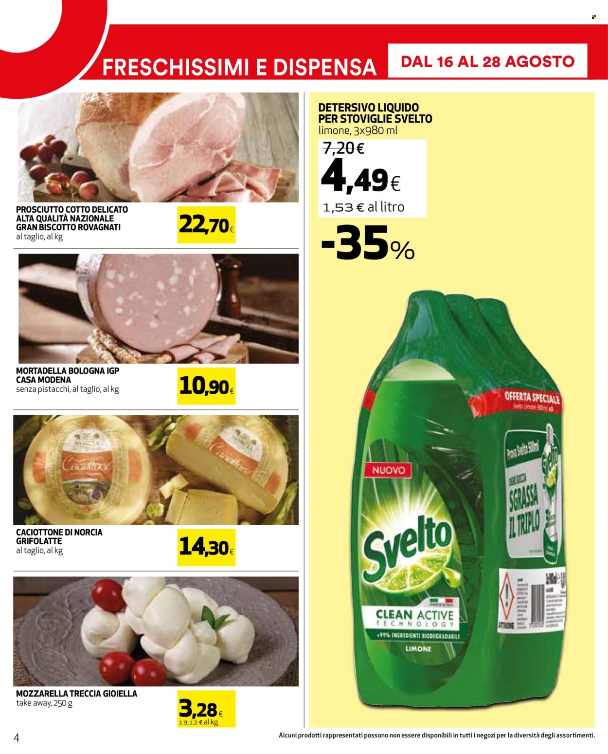 Leták Coop - 16.8.2024 - 28.8.2024. Strana 4