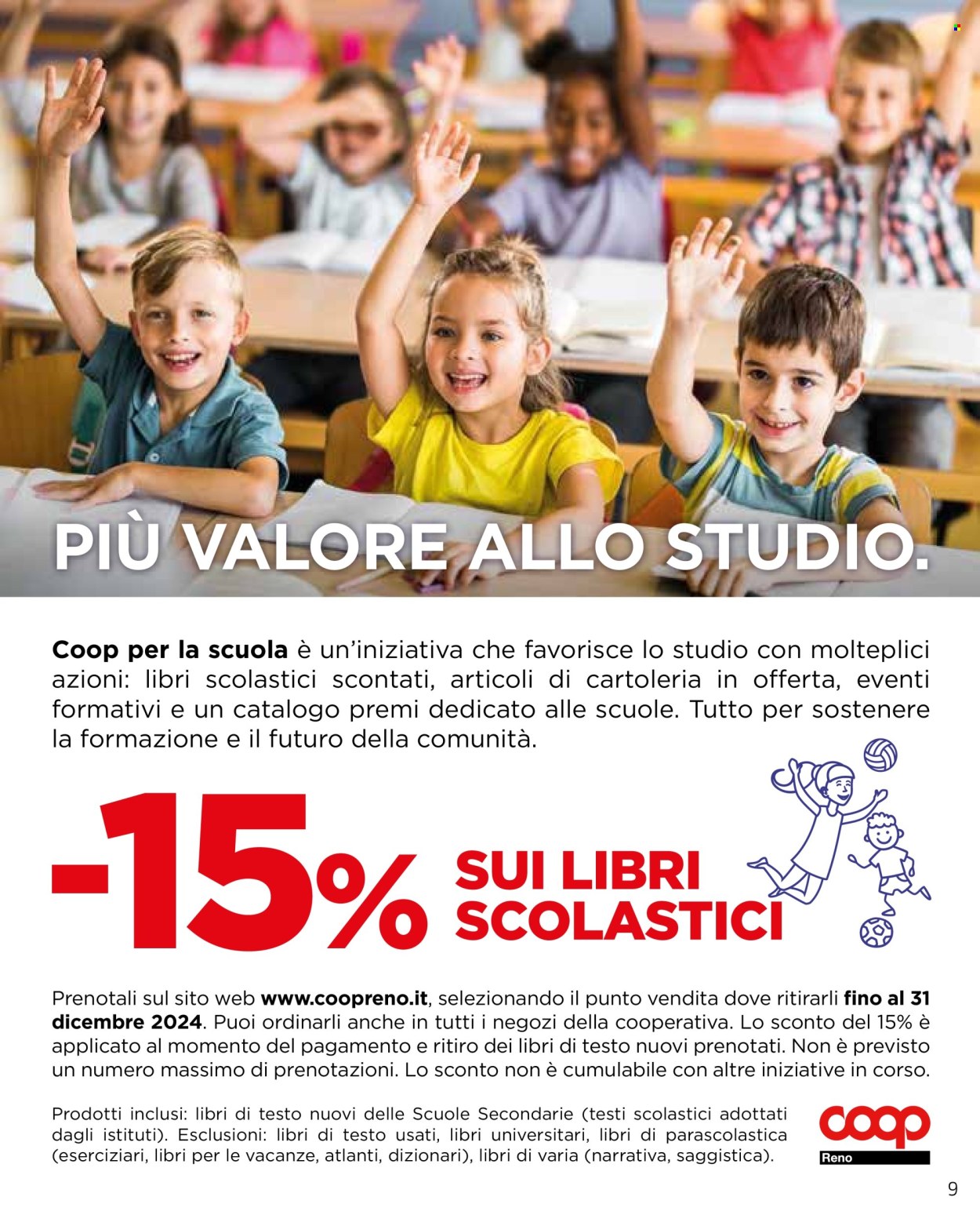Volantino Coop - 16/8/2024 - 28/8/2024. Pagina 9