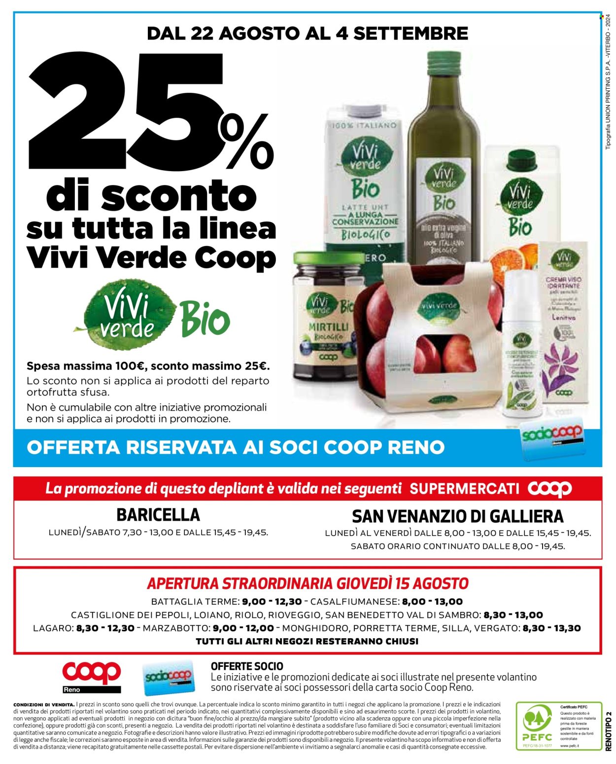Volantino Coop - 16/8/2024 - 28/8/2024. Pagina 12