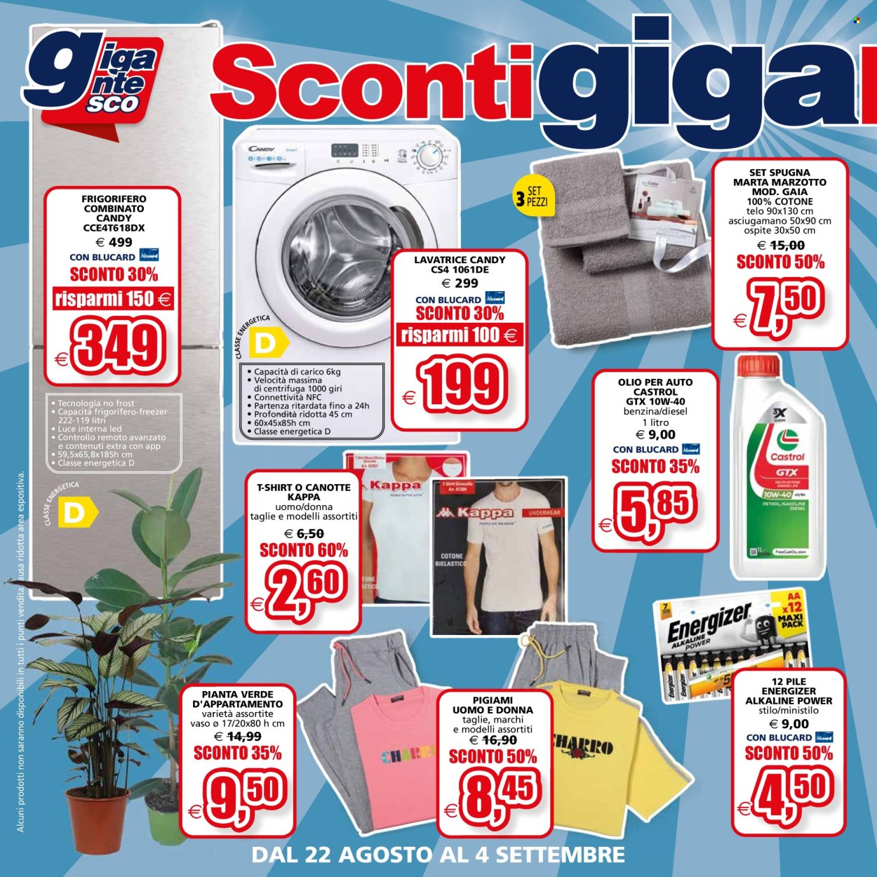Volantino Il Gigante - 22/8/2024 - 4/9/2024. Pagina 6