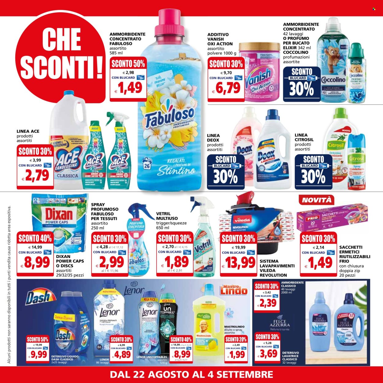Volantino Il Gigante - 22/8/2024 - 4/9/2024. Pagina 32