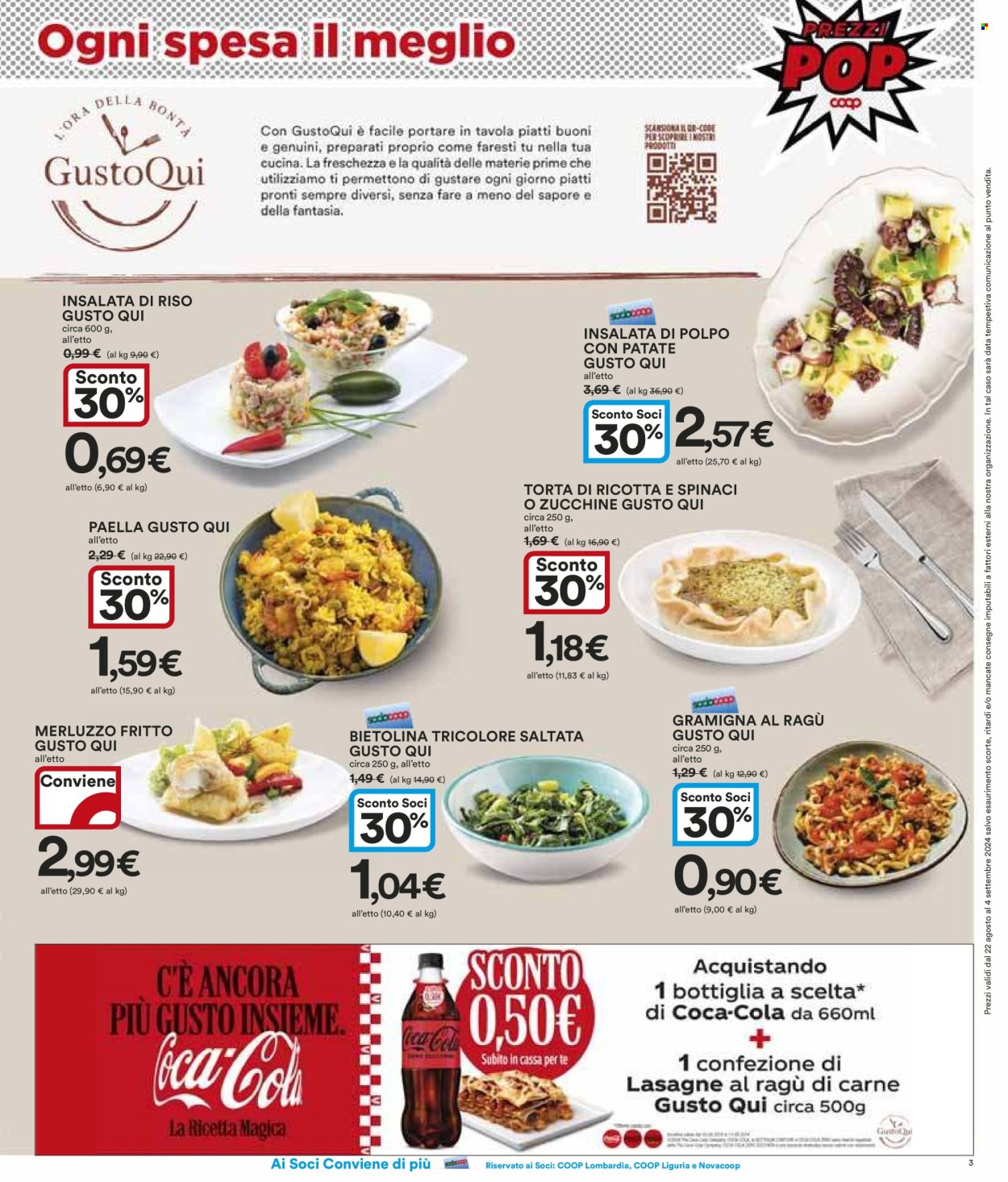 Volantino Coop - 22/8/2024 - 4/9/2024. Pagina 3