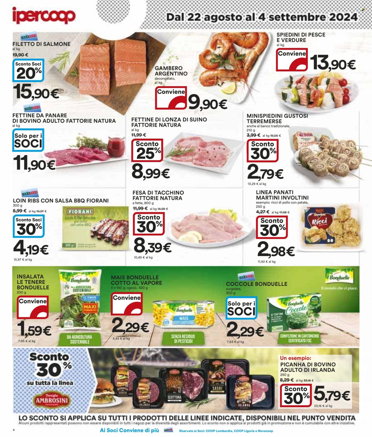 Volantino Coop - 22/8/2024 - 4/9/2024. Pagina 4
