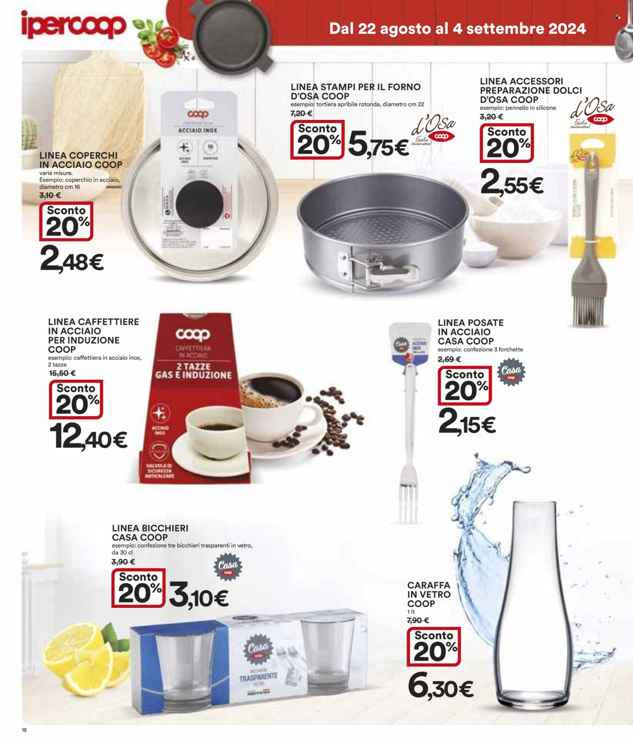 Volantino Coop - 22/8/2024 - 4/9/2024. Pagina 18