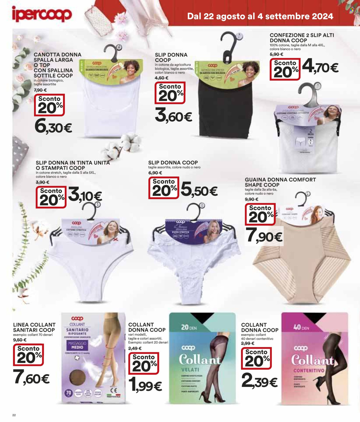 Volantino Coop - 22/8/2024 - 4/9/2024. Pagina 22