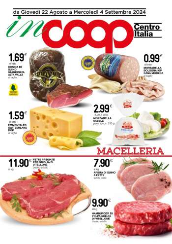 Volantino Coop - 22/8/2024 - 4/9/2024.