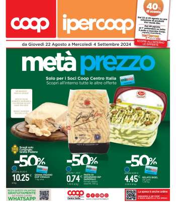 Volantino Coop - 22/8/2024 - 4/9/2024.