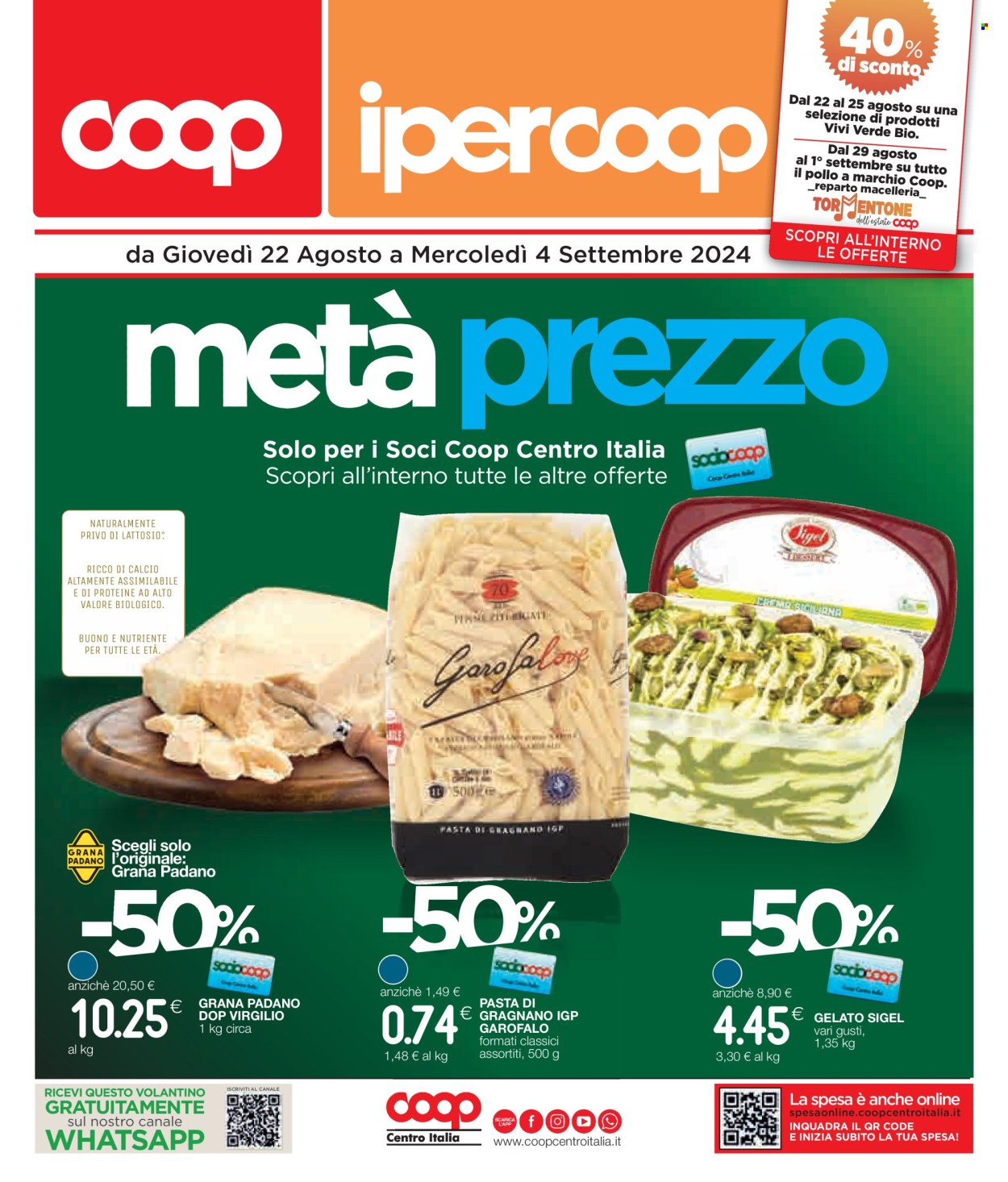 Leták Coop - 22.8.2024 - 4.9.2024. Strana 1