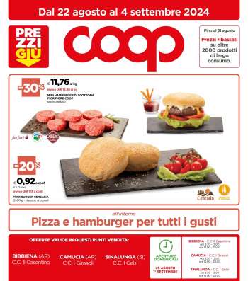 Volantino Coop - 21/8/2024 - 3/9/2024.