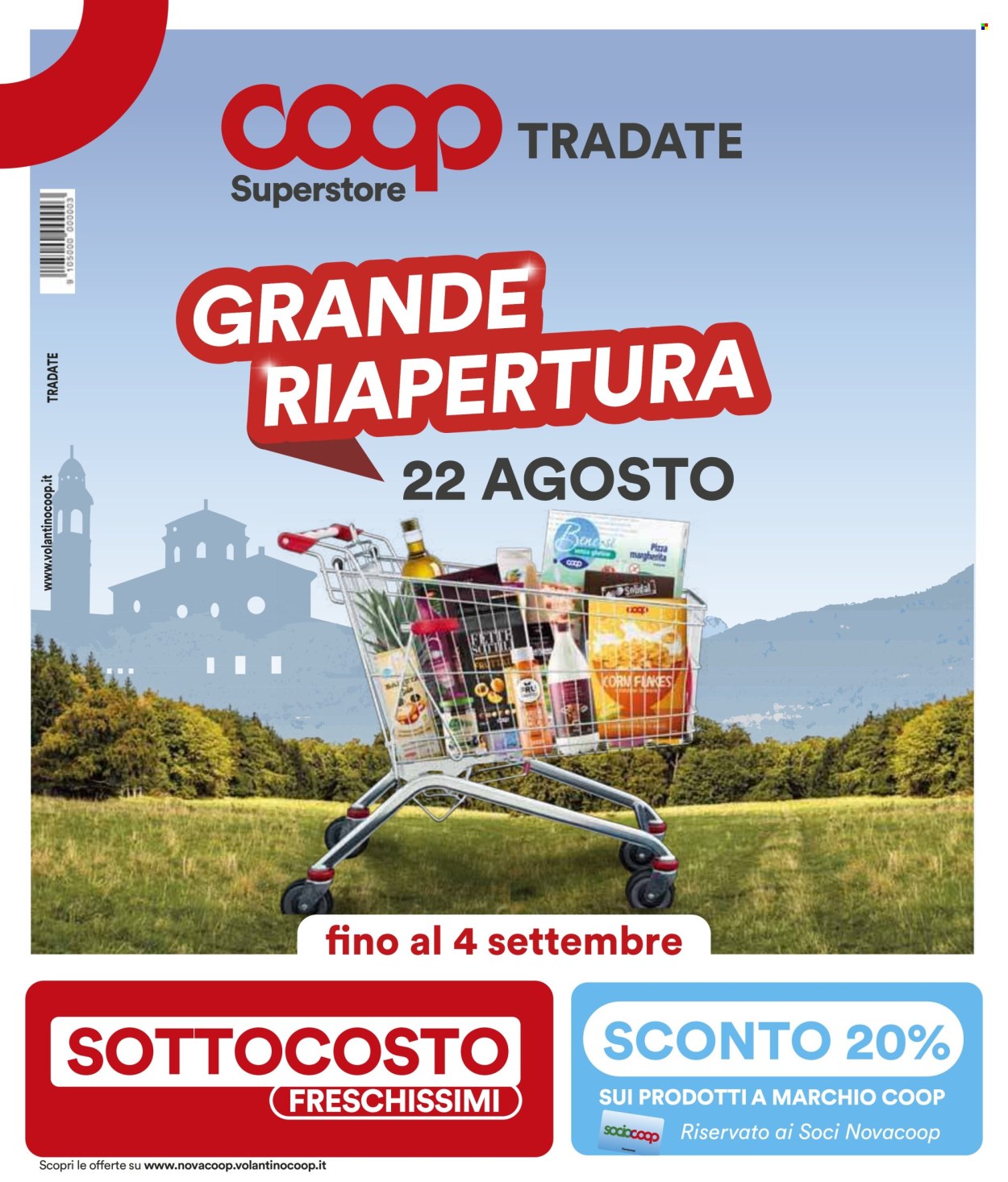 Leták Coop - 22.8.2024 - 4.9.2024. Strana 1
