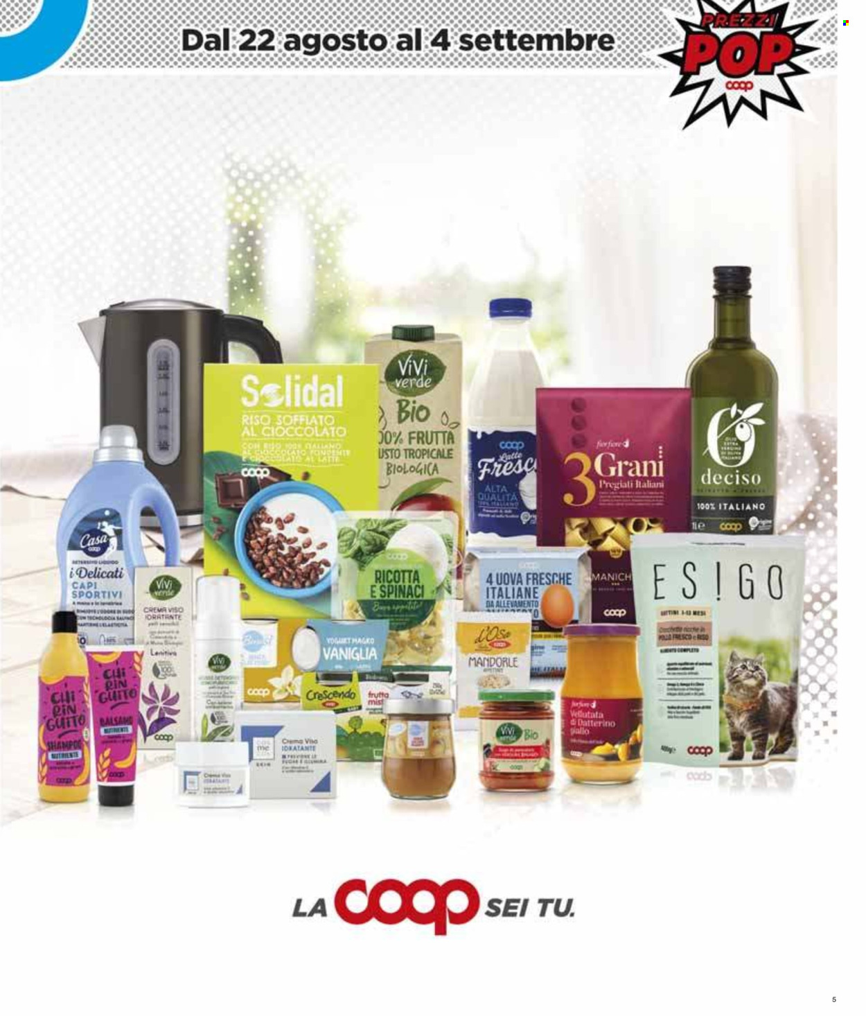 Leták Coop - 22.8.2024 - 4.9.2024. Strana 5