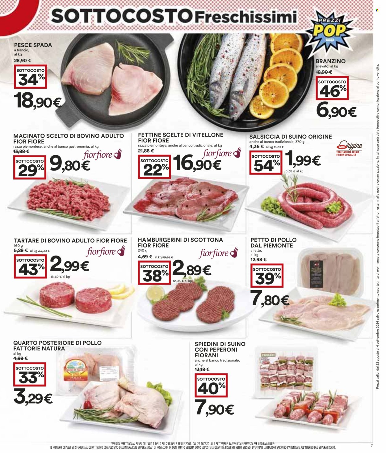 Leták Coop - 22.8.2024 - 4.9.2024. Strana 7