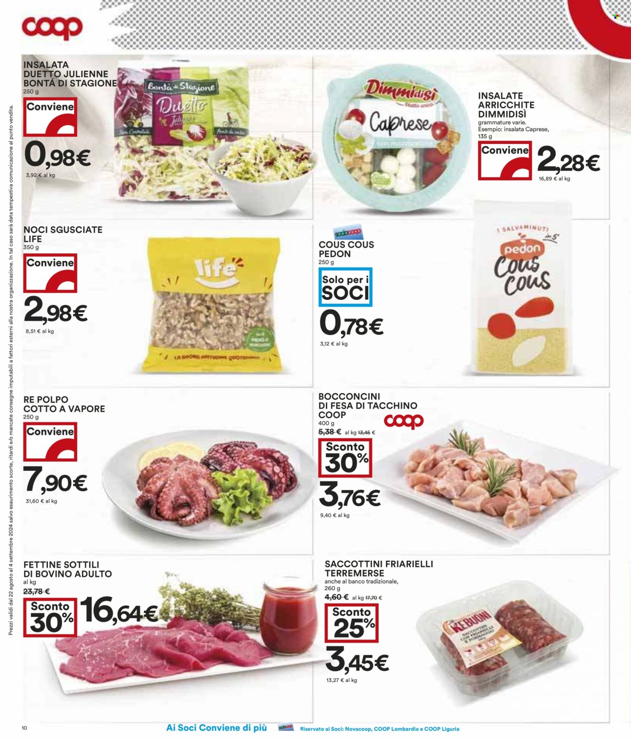 Leták Coop - 22.8.2024 - 4.9.2024. Strana 10