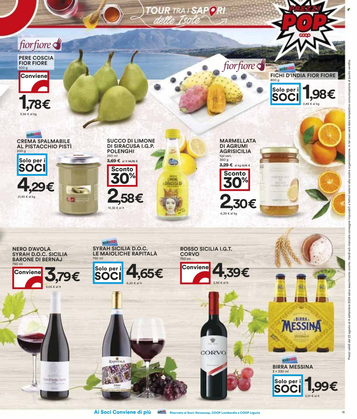 Leták Coop - 22.8.2024 - 4.9.2024. Strana 15
