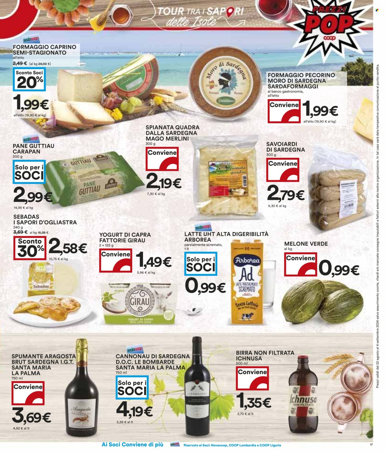Leták Coop - 22.8.2024 - 4.9.2024. Strana 17
