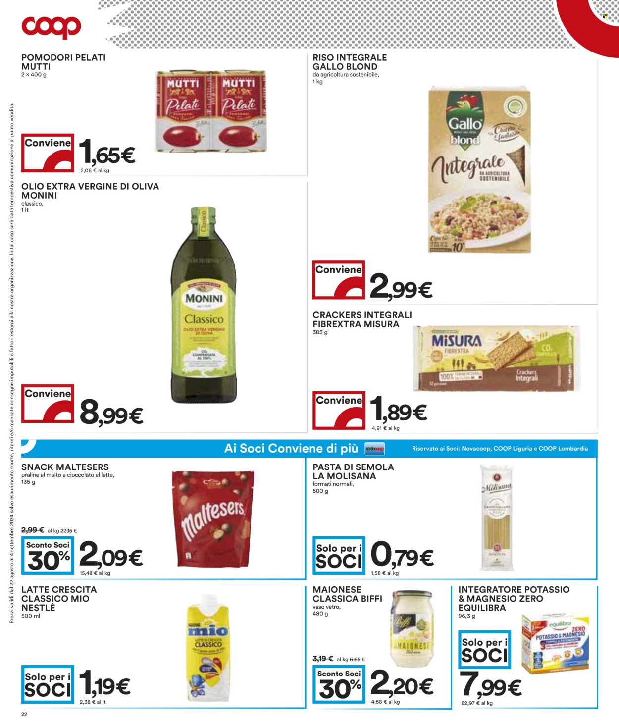 Leták Coop - 22.8.2024 - 4.9.2024. Strana 22